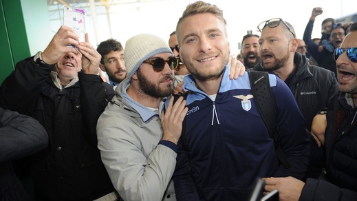 Lazio, Immobile: «Il ko nel derby? Ci faremo perdonare»