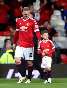 Incredibile Rooney: il figlio di 7 anni si allena col Manchester City