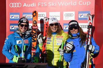 Goggia, un altro podio: terza nella discesa in Val d'Isere