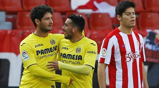 Liga, il Villarreal mette fine al tabù trasferta a Gijon