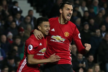 Premier League: West Bromwich-Manchester United 0-2, doppietta di Ibrahimovic