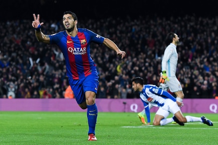 Liga, Barcellona-Espanyol 4-1: Suarez show nel derby