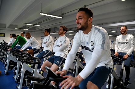 Inter, allenamento in vista del match contro la Lazio