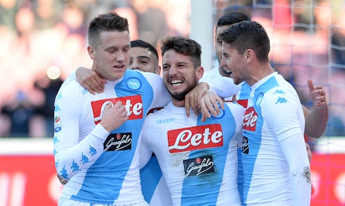 Capocannoniere, boom Mertens anche in quota