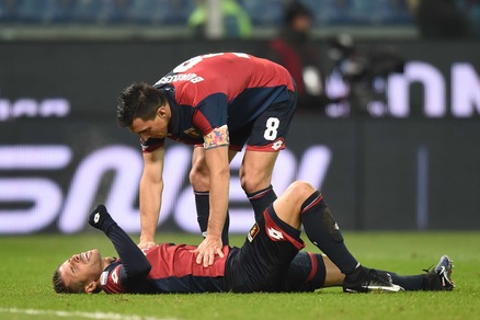 Serie A Genoa, Veloso in attesa di accertamenti