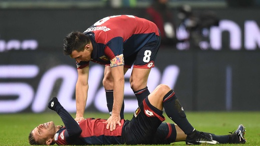 Serie A Genoa, Veloso in attesa di accertamenti