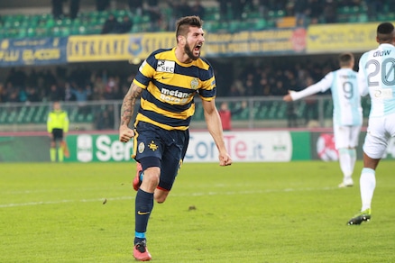 Serie B, il Verona passa 1-0 con l'Entella: a segno Pisano