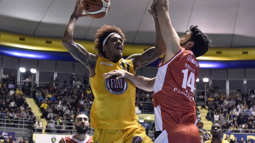 Basket Serie A, Torino da urlo, Reggio Emilia ko