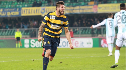 Serie B, il Verona passa 1-0 con l'Entella: a segno Pisano