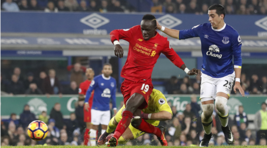 Everton-Liverpool 0-1: Mané risolve il derby al 94'