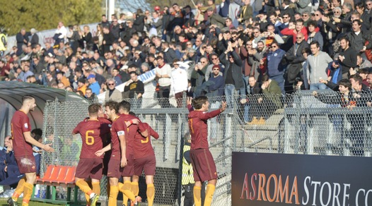 Roma-Lazio 5-0, 'manita' giallorossa nel derby Primavera