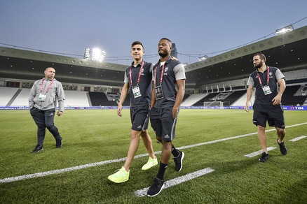 Supercoppa, la Juventus prende le misure allo stadio Al Sadd