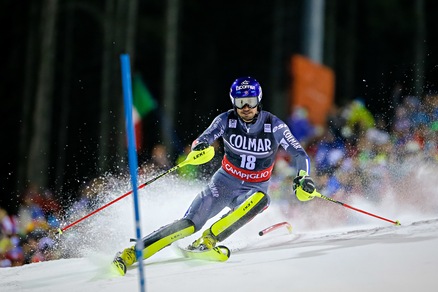 Slalom, Kristoffersen guida la prima manche a Madonna di Campiglio