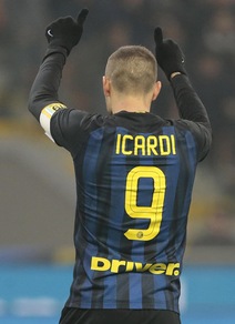 Il "cannoniere internazionale": Cavani ancora in testa, Icardi è terzo