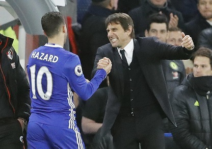 Chelsea, Conte: «Hazard al Real Madrid? Lui è felice qui»