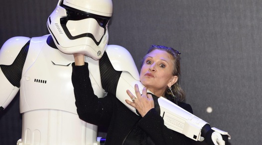 È morta Carrie Fisher: addio alla principessa Leila di Star Wars