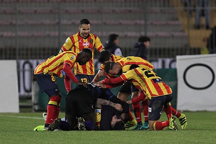 Lega Pro Akragas-Lecce 0-2. Giallorossi in testa