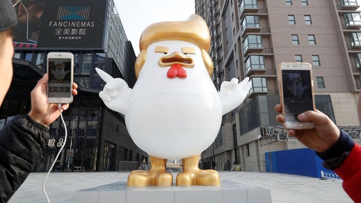 In Cina spunta il gallo che ricorda Donald Trump