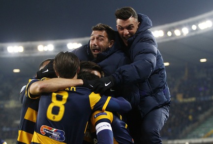 Verona, tris al Cesena: è campione d'inverno!