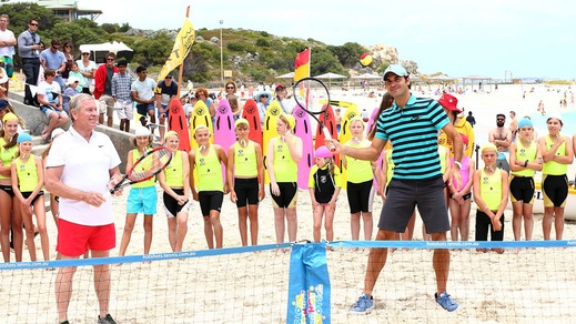 Federer show in Australia per la Hopman Cup