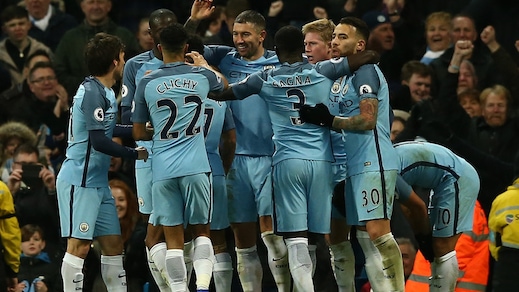 Manchester City-Burnley 2-1: Aguero lancia Guardiola