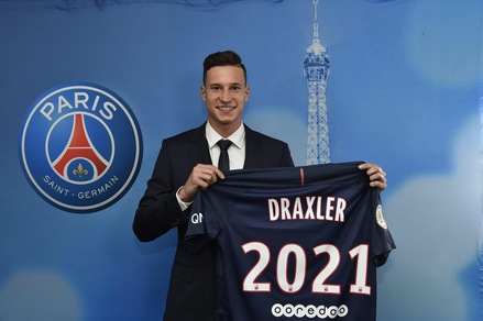 Psg, ufficiale l'arrivo di Draxler dal Wolfsburg