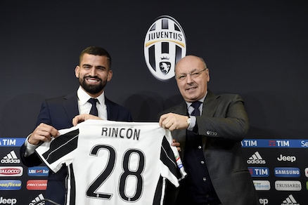 Juventus, la conferenza stampa di presentazione di Tomas Rincon
