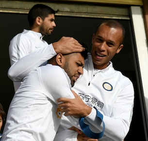 Gabigol, che succede? Miranda lo consola