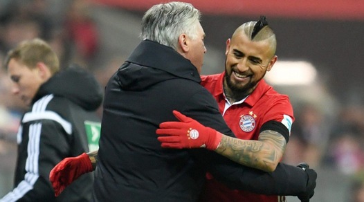 Ancelotti: «Vidal al Chelsea? Spazzatura!»
