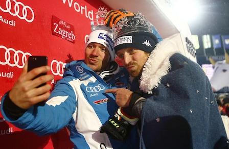 Moelgg, trionfo e selfie sul podio a Zagabria