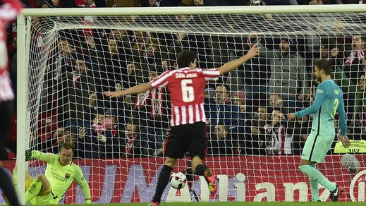 Coppa del Re, il Barcellona cade a Bilbao