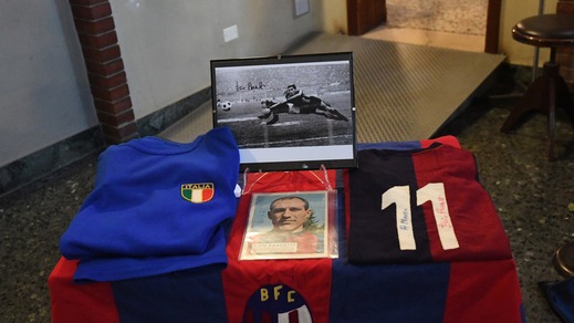 Ezio Pascutti, Bologna rende omaggio al suo campione