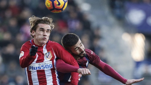 Liga, l’Atletico Madrid torna in zona Champions