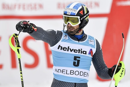 Sci: Italia sul podio, Moelgg secondo nello slalom di Adelboden