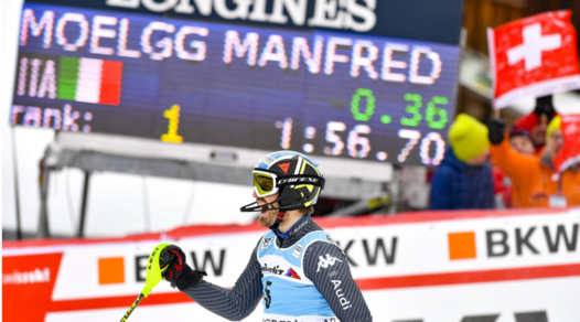 Ancora un podio per Moelgg: ad Adelboden l'Italia c'è