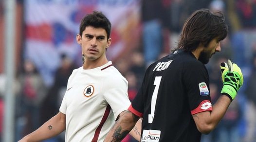 Genoa-Roma la decide in negativo Izzo: suo l'autogol