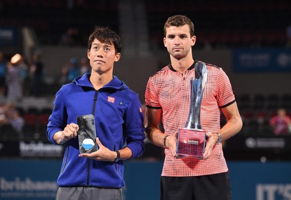 Tennis, Atp Brisbane: trionfa Dimitrov, Nishikori si arrende