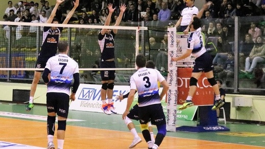 Volley: A2 Maschile Girone Blu, Spoleto passa anche Brescia