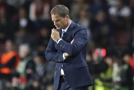 De Boer: «Tre mesi di Inter mi sono sembrati un anno»