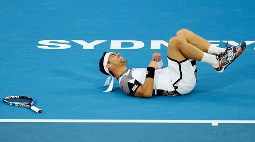 Tennis, Atp Sydney: Lorenzi al secondo turno, fuori Fognini