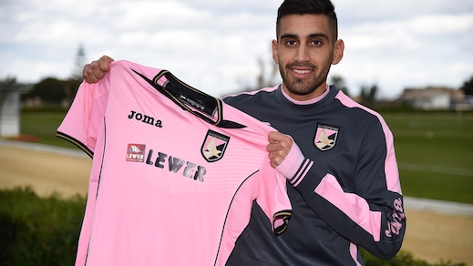 Palermo, Silva: «Ho scelto la maglia numero 9, come Ronaldo»