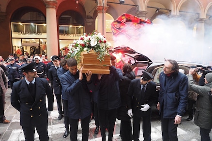 Bologna, l'ultimo saluto a Ezio Pascutti