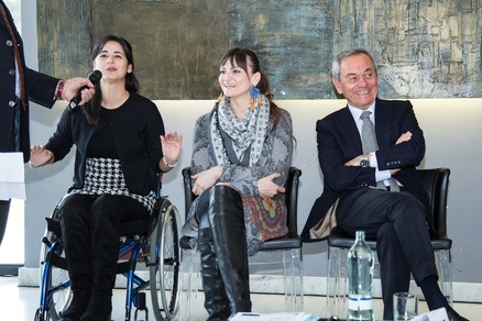 Volley:  Del Core, Sintini, Nicolai e Bala al fianco di Carlo Magri