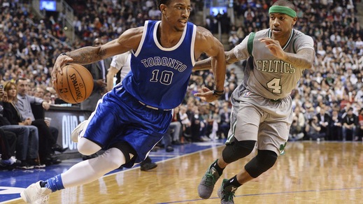 DeRozan piega Boston, Harden spazza via Charlotte