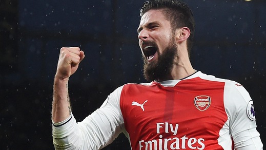 Giroud, Koscielny e Coquelin: tripletta rinnovi all'Arsenal