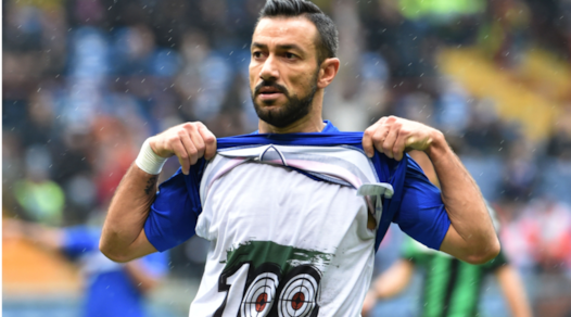 Quagliarella prolunga con la Sampdoria: accordo fino al 2019