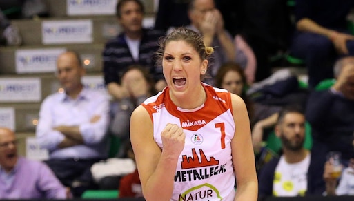 Volley: A1 Femminile, Novara riporta a casa Cristina Barcellini