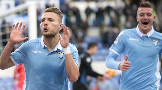 La Lazio supera in rimonta l'Atalanta e continua a sognare