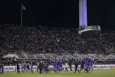 Fiorentina-Juventus, rimossi adesivi che alludevano alle vittime dell'Heysel