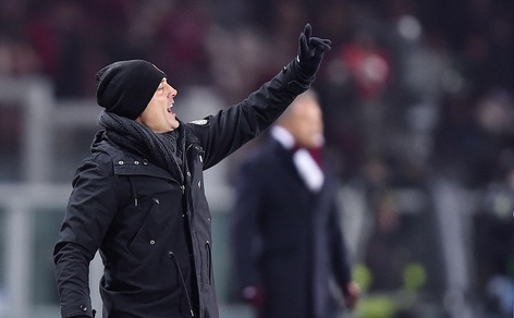 Montella: «La classifica? Non la guardo»